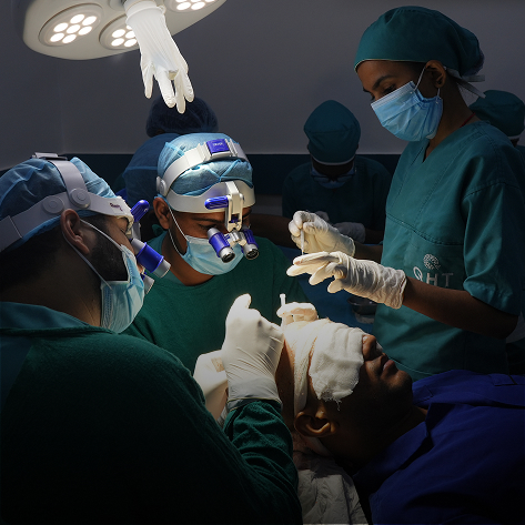 30 million + grafts implanted in QHT Hair Transplant in Indore